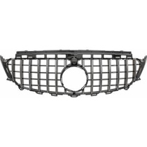 MERCEDES E-Class W213/C238 16-20 Svart/Krom Panamericana Sportgrill AMG/GT-Look (med/utan ACC) (ej facelift) DIEDERICHS